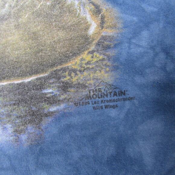 The Mountain T-Shirt Deer Reflection Pool Size XL USA Lee Kromschroeder 1990s - Picture 5 of 7
